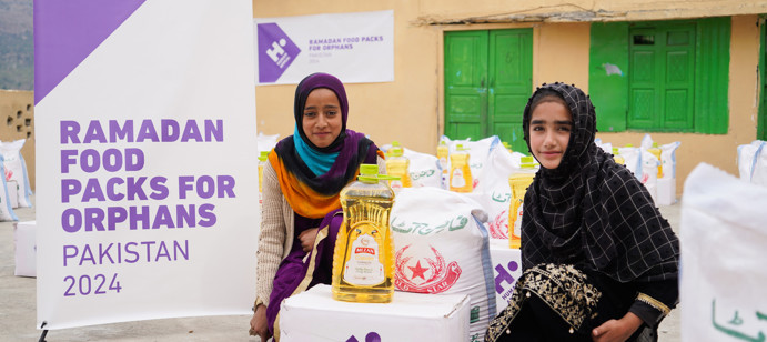 Our team was busy preparing and delivering Ramadan food parcels to orphan families in rural and peri-urban areas of Murree and Barakahu. 