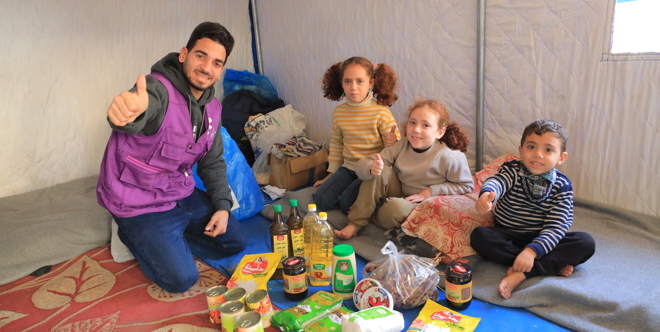 Gaza Orphan Food Parcels