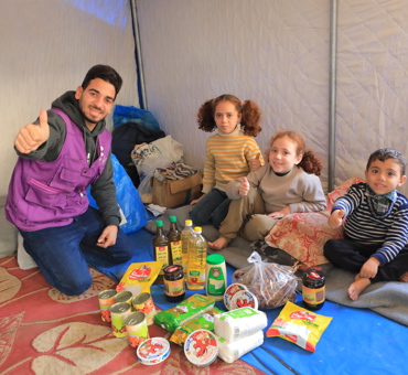 Gaza Ramadan Orphan Food Parcels