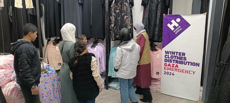 Warmth for Gaza: Winter Relief in Action