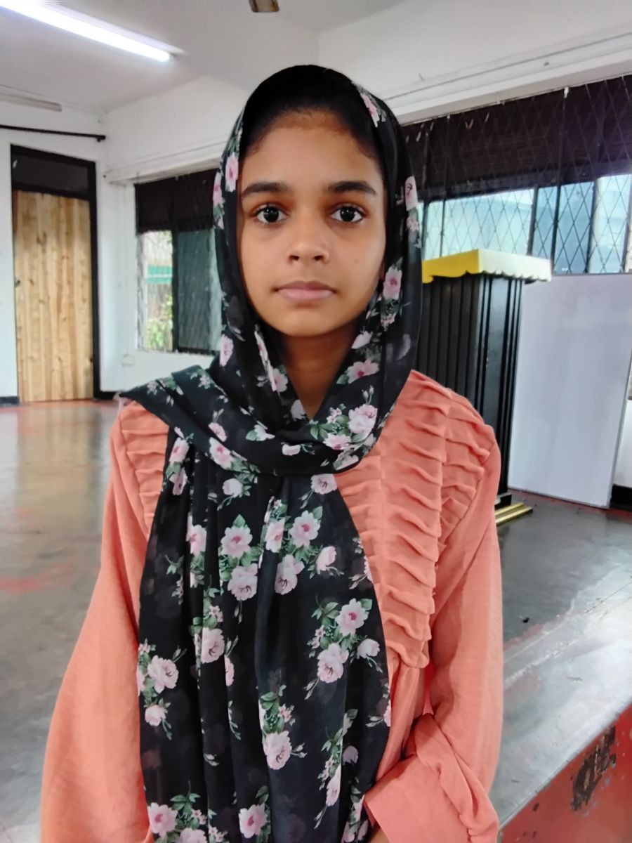 Human Appeal Orphan - Fathima Afra