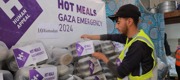 In Deir El Balah, Gaza, Human Appeal distributed 5,348 hot meals on the 10th day of Ramadan. 