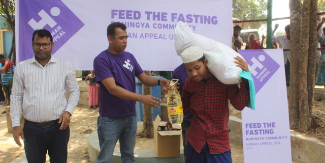 Rohingya Refugees Family Ramadan Food Parcel