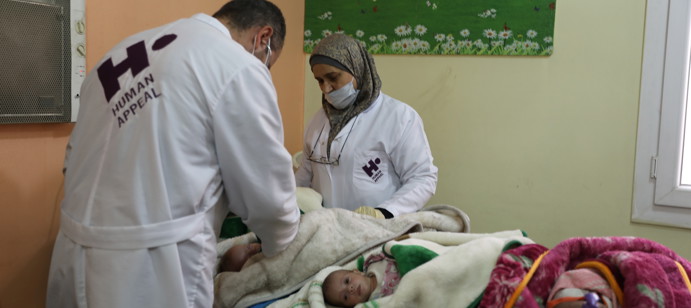 With your help, Human Appeal treated over 11,000 patients monthly at Al Iman Hospital