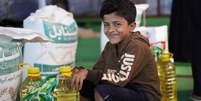 Yemen Ramadan Orphan Food Parcels