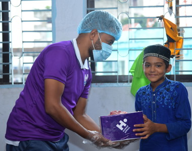 Qurbani distribution in Bangladesh