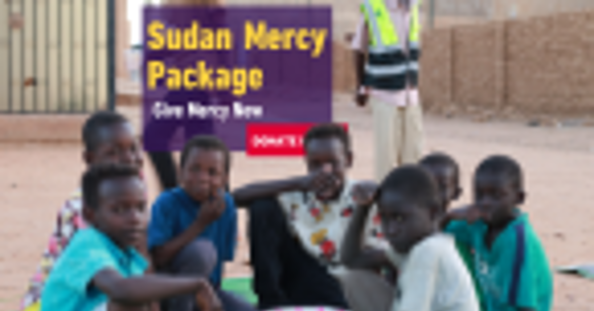 Sudan Mercy Package | Human Appeal Inc.