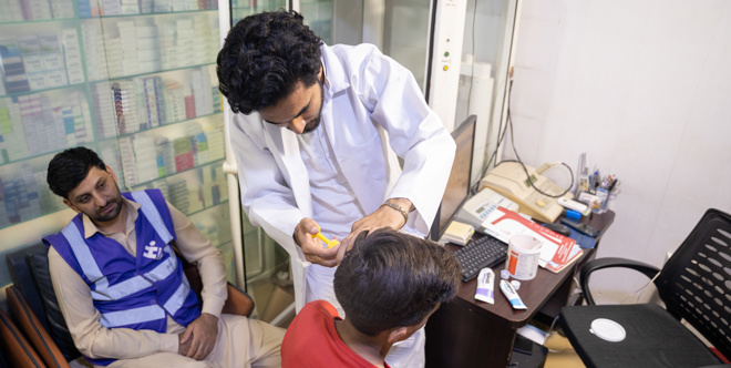 Rebuild Health Center in Pakistan