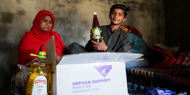 Pakistan Ramadan Orphan Food Parcels