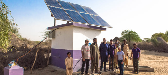 Solar Powered Pump in Tharparkar