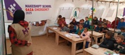 You helped us establish 8 mobile schools, providing safe, temporary learning spaces for 600 displaced children aged 6-10.