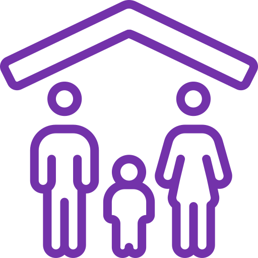 A graphic depicting Family received fresh meat