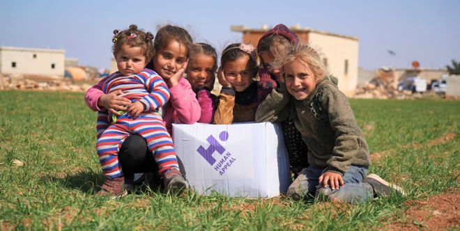 Syria Ramadan Orphan Food Parcels