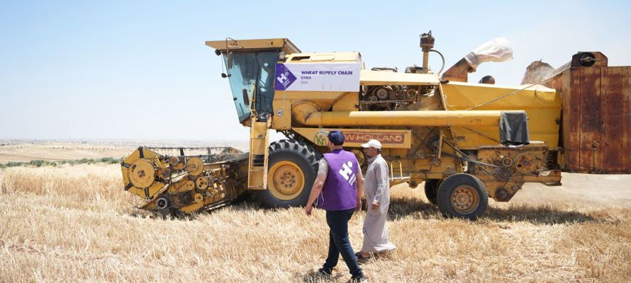 Human Appeal supports Syrian farmers through new wheat supply chain project