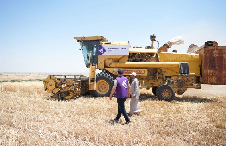 Syrian Farming Human Appeal supports Syrian farmers through new wheat supply chain ...