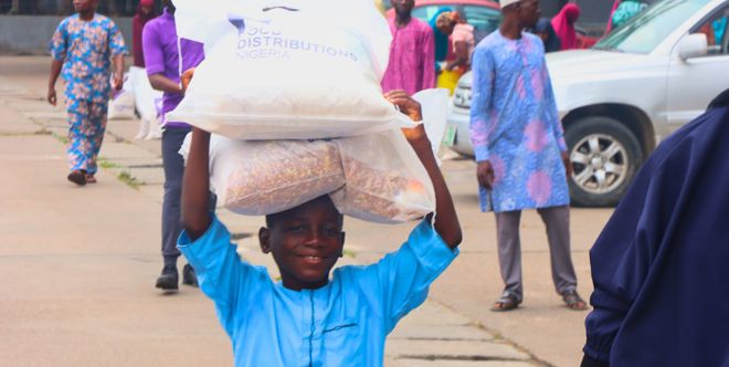 Nigeria Ramadan Orphan Food Parcels