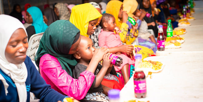 Hot Meals for The Fasting in Tanzania 