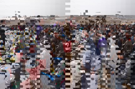 Iraq Emergency: Providing aid to families fleeing the besieged city of Mosul