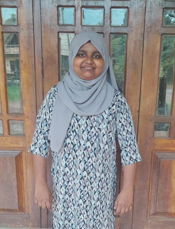 Human Appeal Orphan - Fathima Zulfa