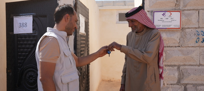 With your help, Human Appeal built 1,500 homes for displaced families