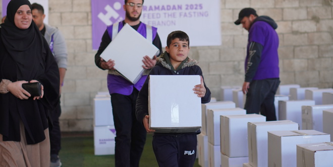 Lebanon Ramadan Orphan Food Parcels