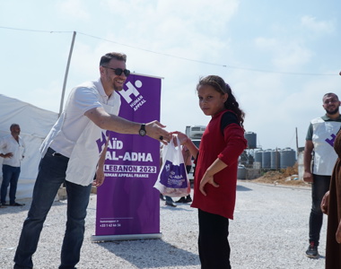 Qurbani distribution in Lebanon